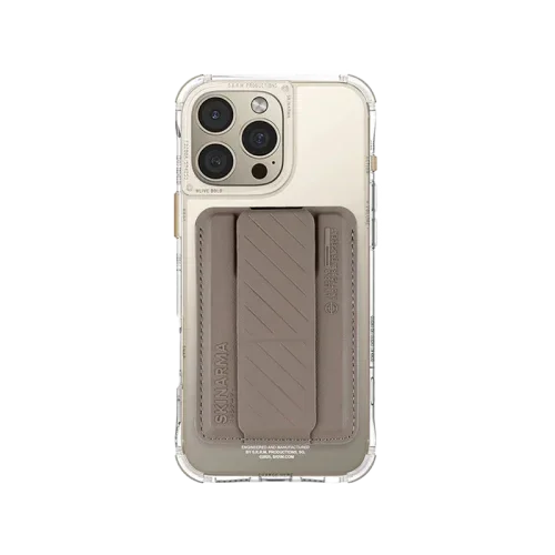 Skinarma iPhone 16 Pro Max Saido + Kado Cardholder - Champagne - Tashqila Skinarma iPhone 16 Pro Max Saido + Kado Cardholder - Champagne - Tashqila